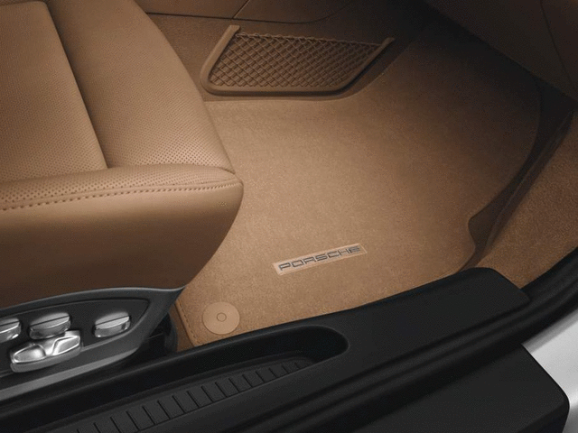 2013-2020 Porsche Floor Mats With Nubuk Surround, Set Of 2 981-551