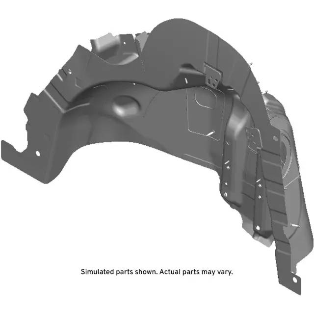 Rear Driver Side Wheelhouse Inner Panel