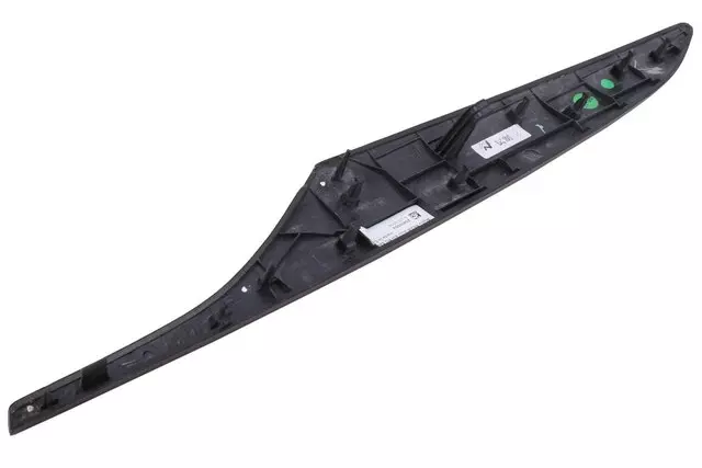 Natural Sapele Rear Passenger Side Door Trim Panel Applique