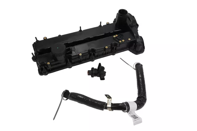 (Replaces 24587029) Valve Rocker Arm Cover Kit with Studs, Bolts, Gasket, Pipe, and Seal