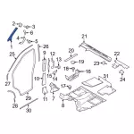 Windshield Pillar Trim