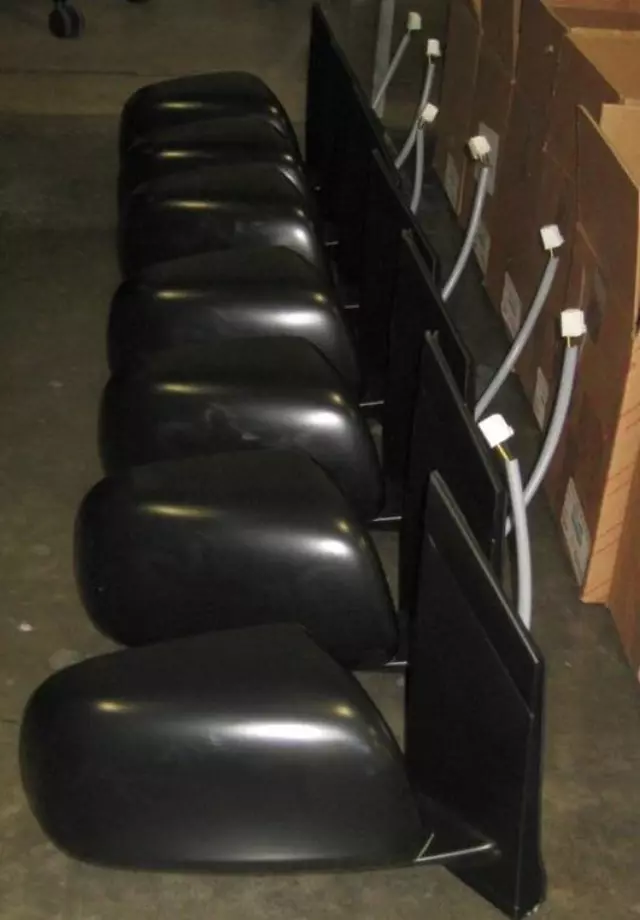 Mirror Assembly Right Black