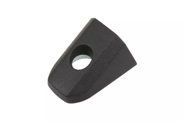 Black Front Side Door Lock Cylinder Bezel