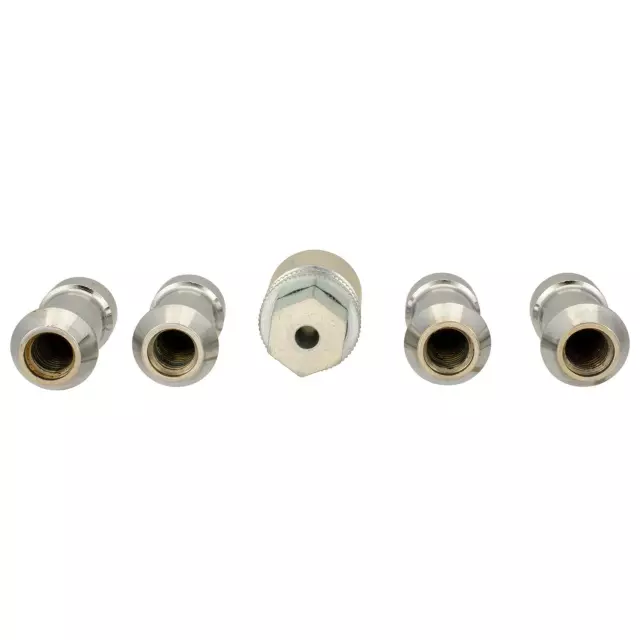 2004-2023 Ford Wheel Locks - Chrome - Exposed Lugs F6SZ-1A043-AA