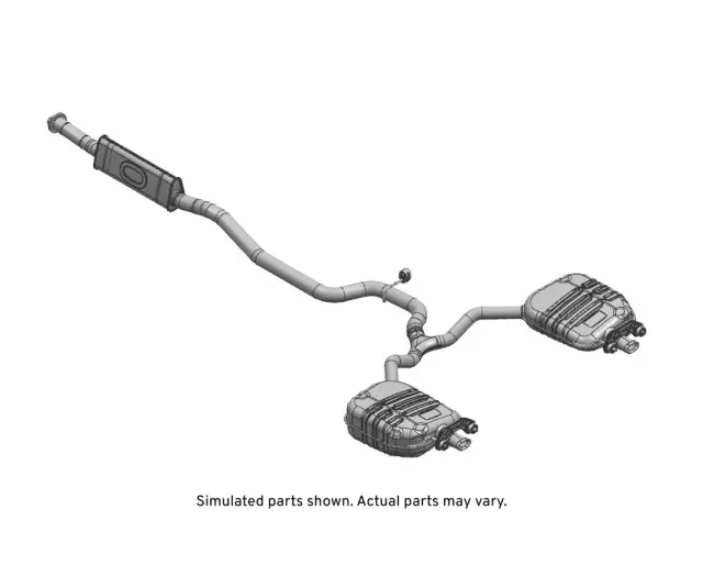 2017-2019 Buick LaCrosse Exhaust Muffler 84282479 | Chevy Parts Pros