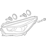 Headlamp Housing