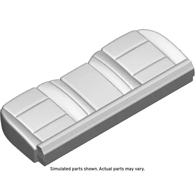 Gray Rear Seat Cushion Cover