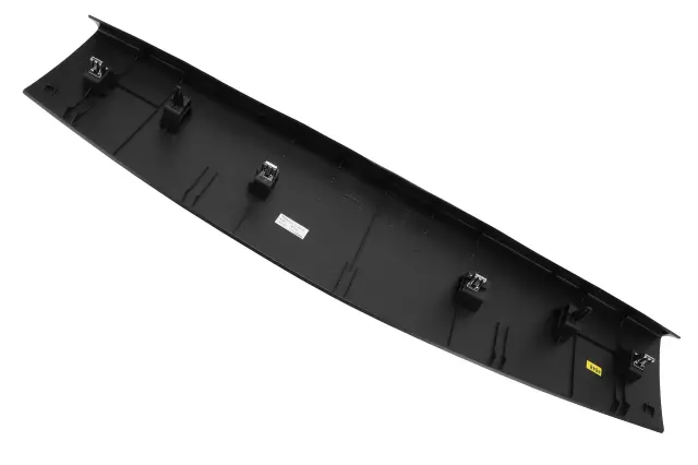 Jet Black Liftgate Upper Center Trim Panel