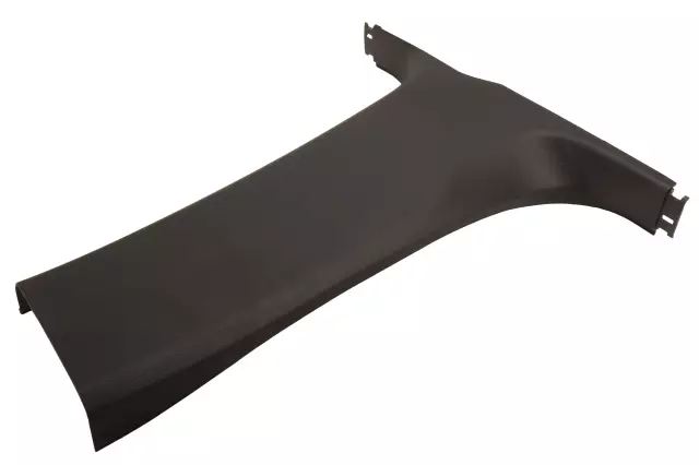 Jet Black Driver Side Center Pillar Lower Trim Panel