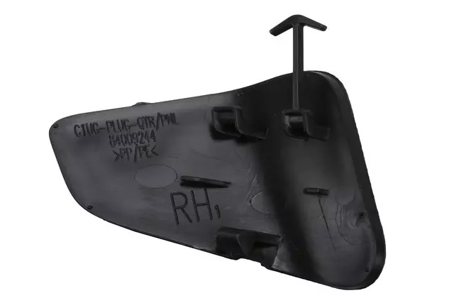 Jet Black Passenger Side Body Lock Pillar Upper Trim Panel Bolt Hole Plug