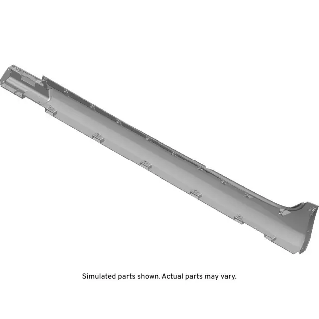 Primed Passenger Side Rocker Panel Molding