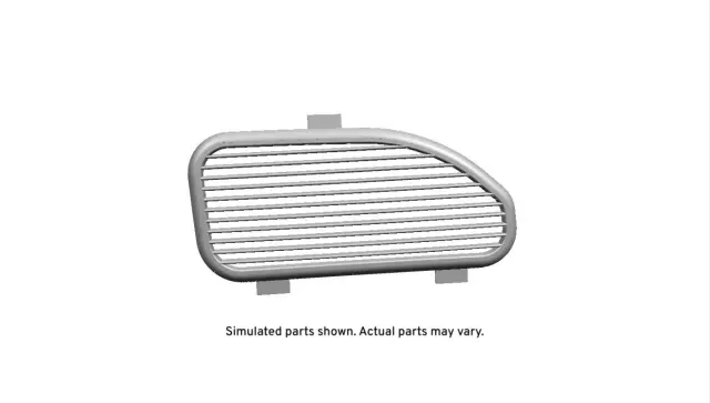 Medium Dark Pewter II Rear Driver Side Speaker Grille