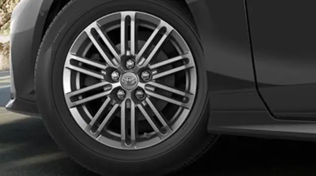 OEM 2016-2021 Toyota Wheel Alloy Hyper Black Chrome Finish 10