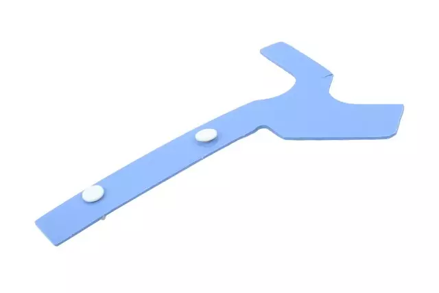 Passenger Side Body Hinge Pillar Lower Baffle