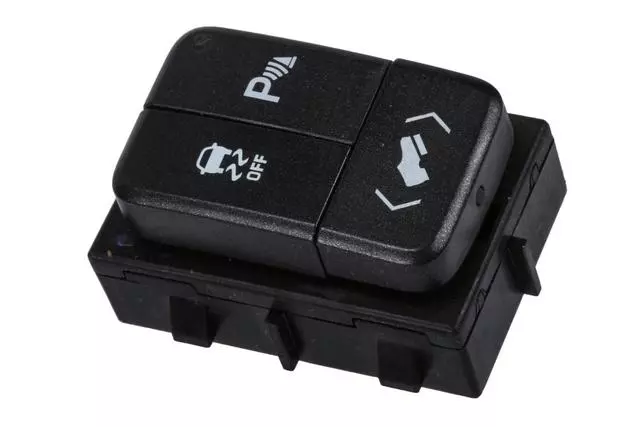 Black Carbon Metallic Vehicle Stability Control System Switch