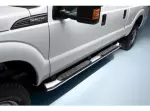 Step Bars - 5in Chromed Aluminum Crew Cab
