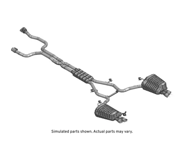 Exhaust Muffler with Exhaust Pipe