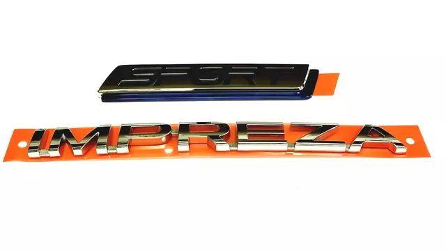 OEM NEW 2012-2016 Subaru Impreza Nameplate Letter Mark-Rear 93079FJ020