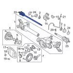 2023-2024 Ford - Axle Assembly