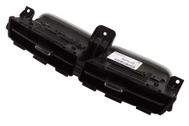 Black Instrument Panel Center Air Outlet