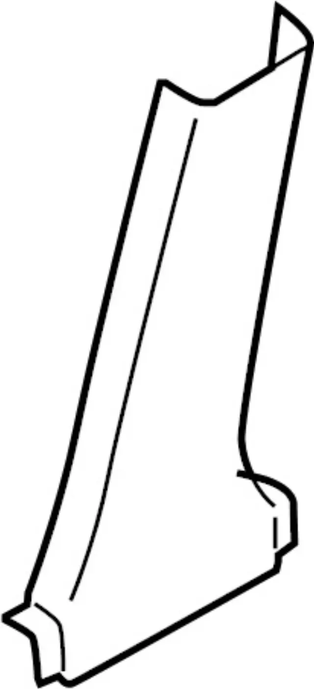 Lower Center Pillar Trim