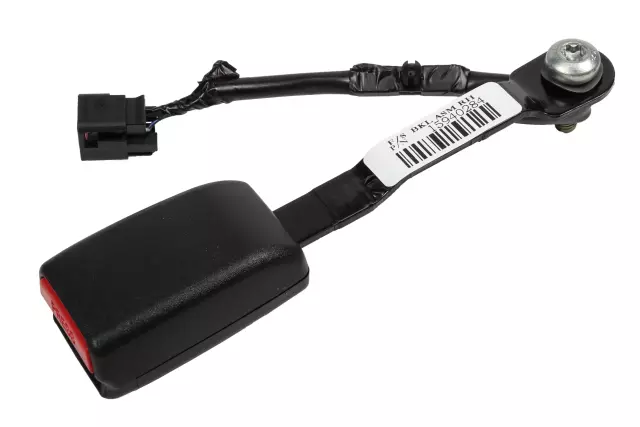 Ebony Passenger Seat Belt with Buckle