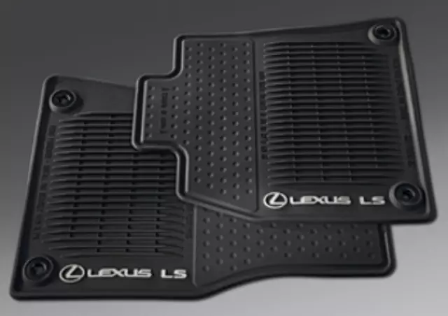 All-Weather Floor Mats, Black