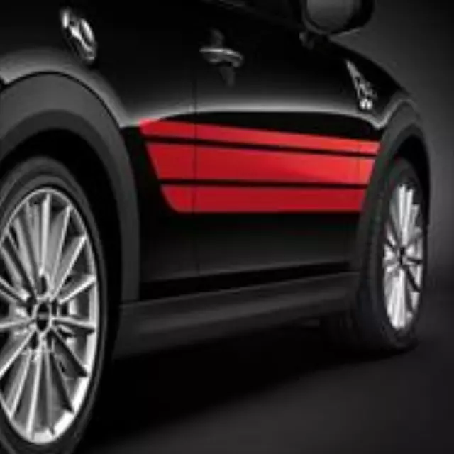 Side Stripes - John Cooper Works Pro - Red