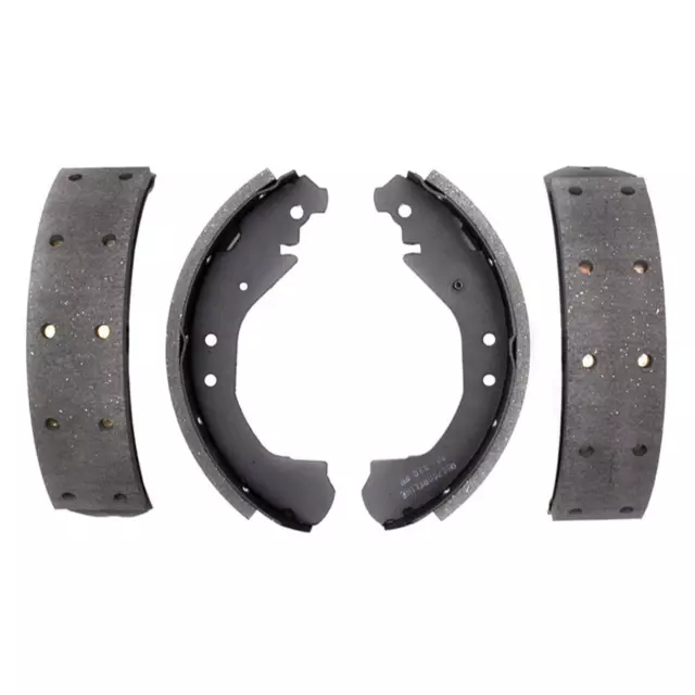 Riveted Rear Drum Brake Shoe Set