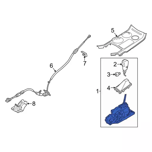 サーベル 601-401 Upgrade Transmission Shifter Bezel with Harness Kit