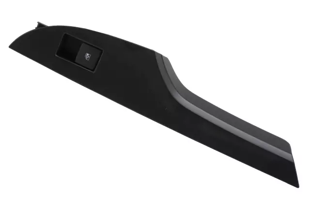 Jet Black Rear Driver Side Door Armrest Switch Bezel