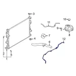 2020-2024 Ford - Water Hose