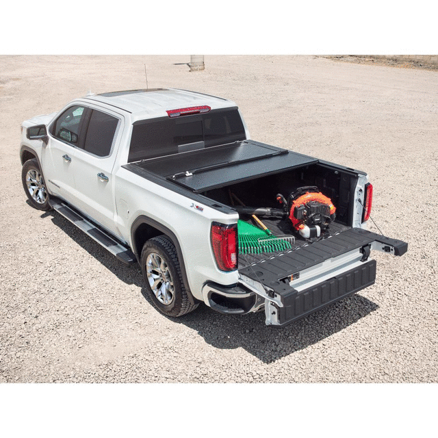 19433570 - Short Bed Tri-Fold Hard Tonneau Cover (For 2020