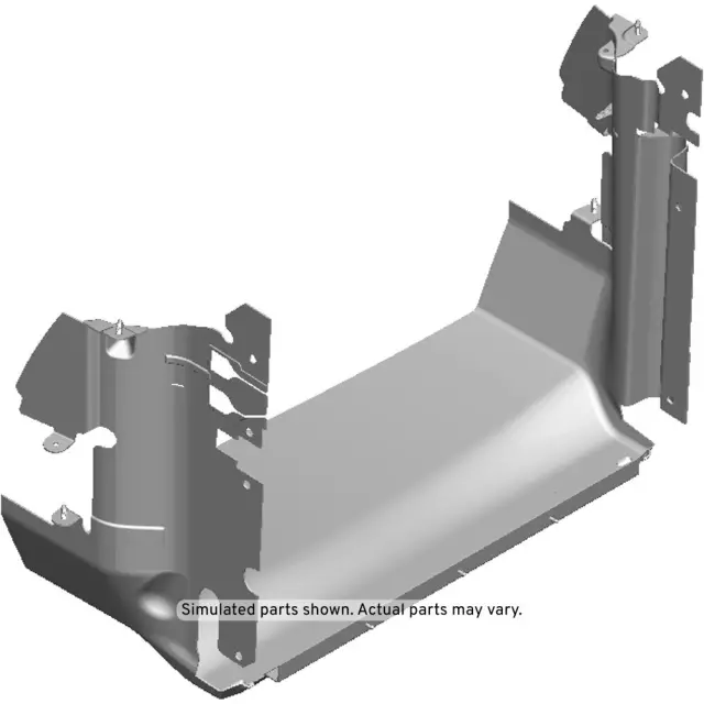 Lower Radiator Air Baffle