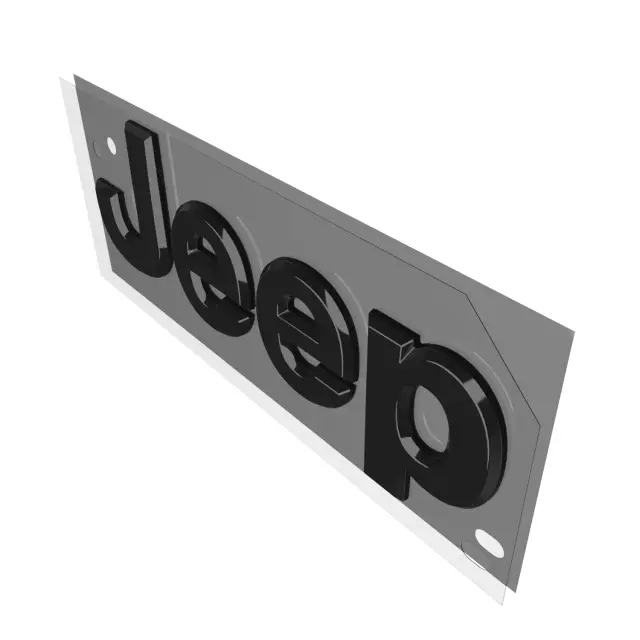 68540635AA - Front Fender Nameplate 2019-2026 Jeep | The Official