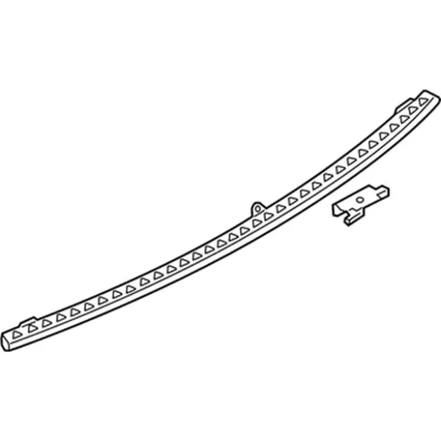 2018-2024 Ford Upper Molding jl1z78423a20bb | TascaParts.com