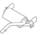 Rear Muffler