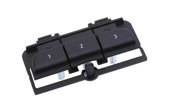 Black Garage Door Opener Transmitter Pushbutton