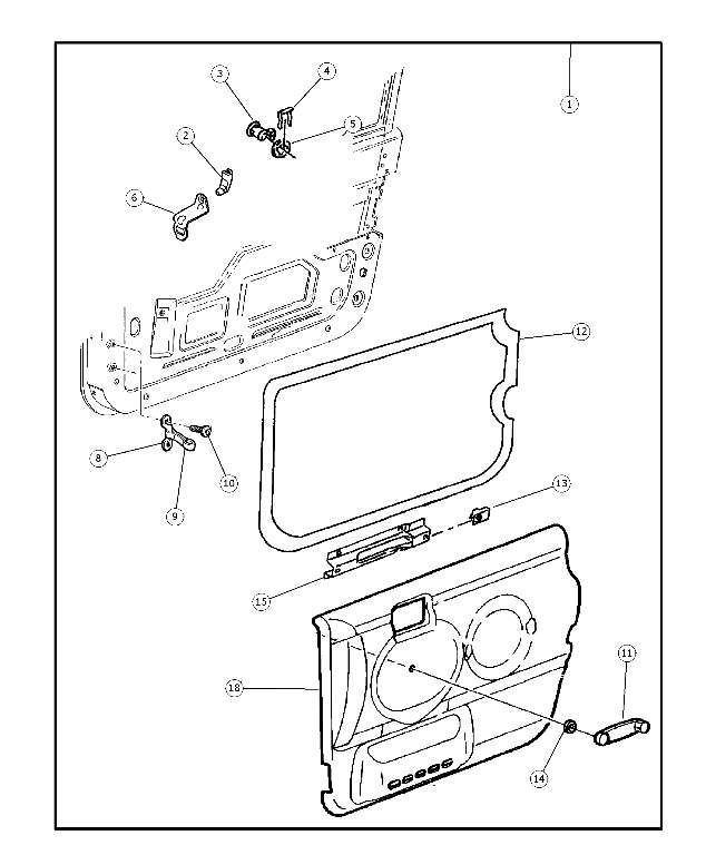 Hold Down Footman Loop 20012006 Mopar (55013666) MOPAR Parts Depot