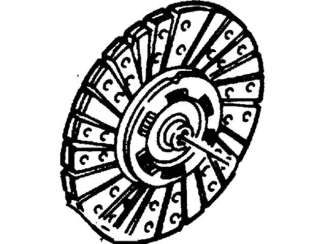 Transmission Clutch Friction Plate - Ford (6L3Z-7B546-B)