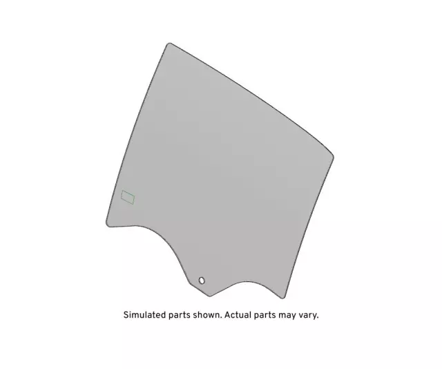 Rear Driver Side Door Window