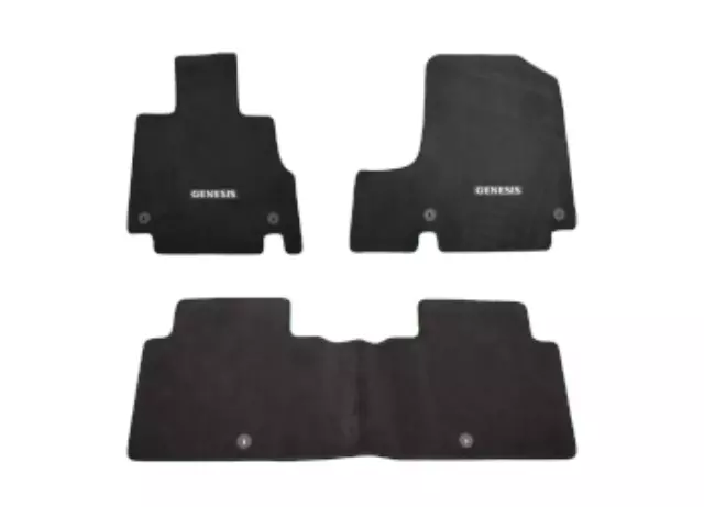 Carpet Floor Mats - Black