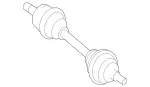 2006-2012 Mercedes-Benz - Drive Shaft