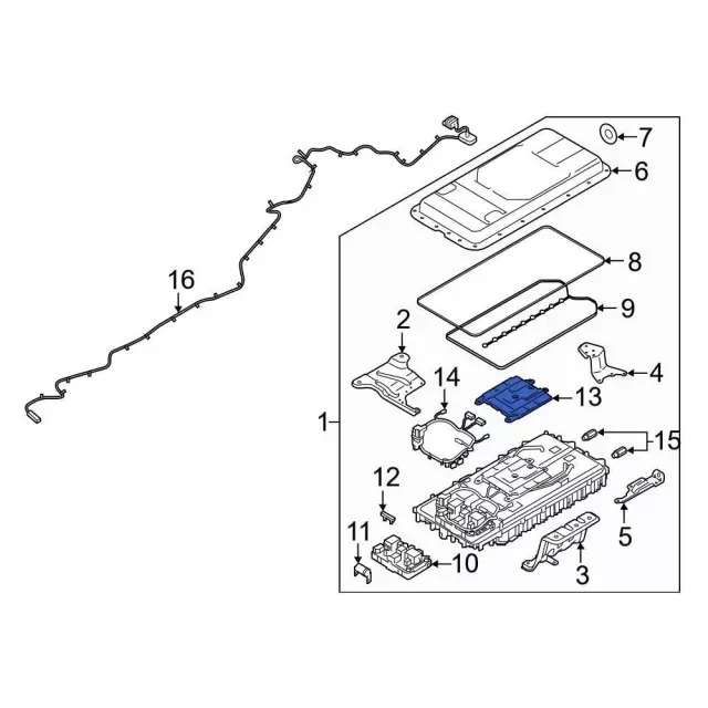 Genuine Ford Control Module L1MZ-10B687-A
