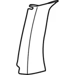 Upper Center Pillar Trim