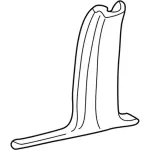 Lower Center Pillar Trim