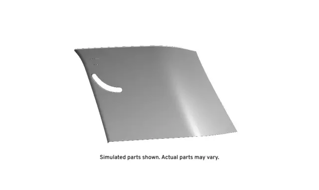 Light Ash Gray Passenger Side Body Lock Pillar Upper Trim Panel