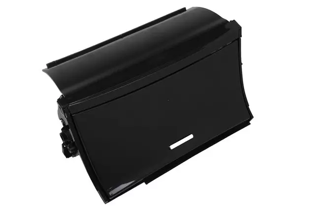 Black Carbon Metallic Front Floor Console Compartment
