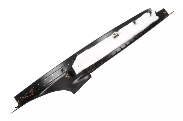 Jet Black Driver Side Body Lock Pillar Garnish Molding