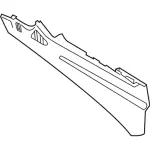 2015-2018 Ford Edge - Side Panel